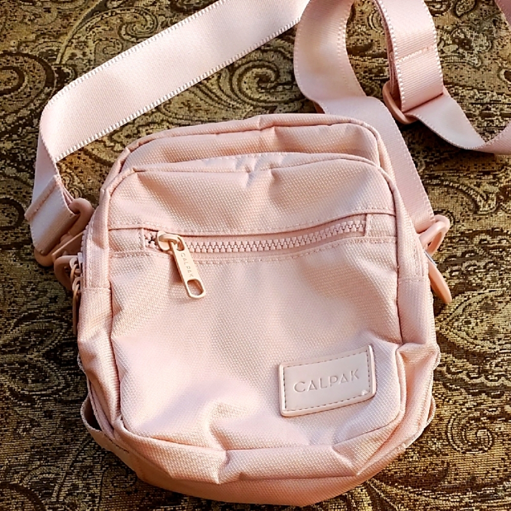 Stevyn Mini Crossbody Bag in Pink Sand